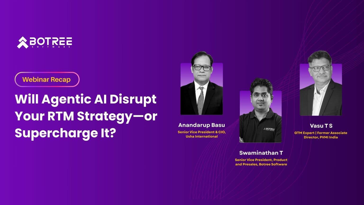 Webinar Recap: Will Agentic AI Disrupt Your RTM—or Supercharge It?