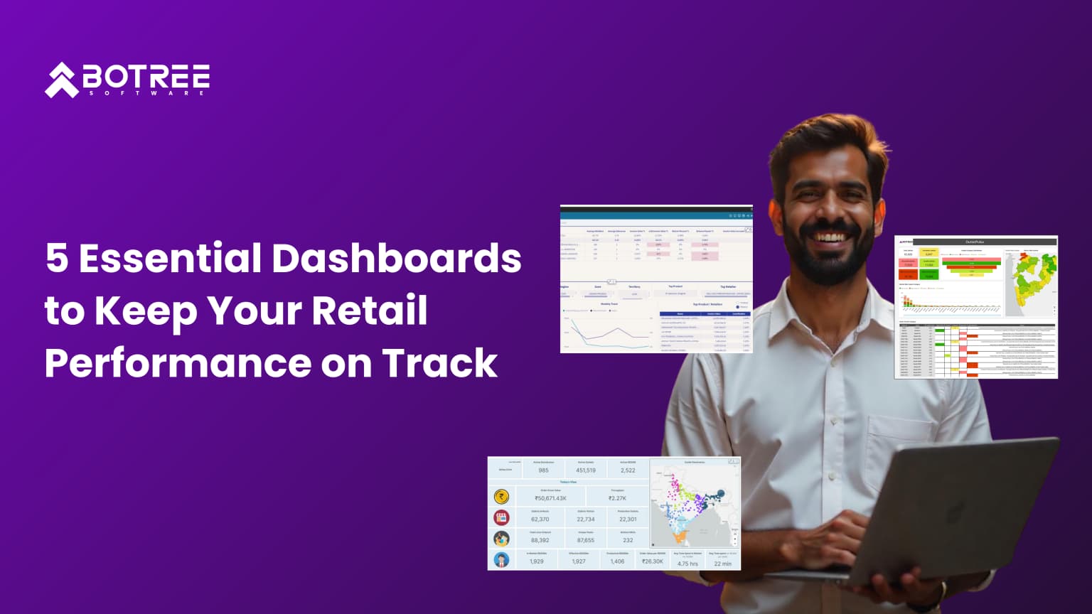 5 Essential Dashboards to Keep Your Retail Performance on Track